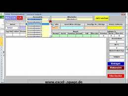 Maybe you would like to learn more about one of these? Personalverwaltung Mit Excel Datenbank Der Mitarbeitern Stammdaten Avi Youtube