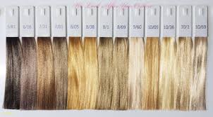 Hair Color Chart Numbers Colors Wella Illumina Unique