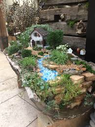 Fairy Garden In A Tree Stump By Kristin Middleton Indoor Fairy Gardens Fairy Garden Houses Miniature Fairy Gardens