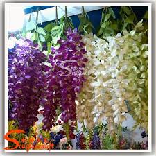 You will need artificial flowers, a wire cutter, floral tape, hot glue, and. Factory Direct Artificial Silicone Flowers Wisteria Cheap Wholesale Artificial Flowers Artificial Flower For Wedding Artificial Flowers Flower Factory Flowers