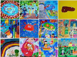 Ở dưới sân, tất cả cầu thủ, ban huấn luyện và trọng tài di. Cuá»™c Thi Váº½ Ä'an Máº¡ch Trong Máº¯t Em 2018 Ä'áº¡t Ká»· Lá»¥c 4 100 Há»c Sinh Tham Gia