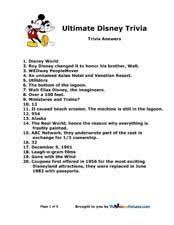 Walt Disney World And Disneyland Disney Trivia Challenge Disney Facts Disney Trivia Questions Disney Questions