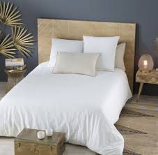 Wit Katoenen Dekbedovertrekset 220x240 Tete De Lit Maison Lit Maison Du Monde Tete De Lit Maison Du Monde