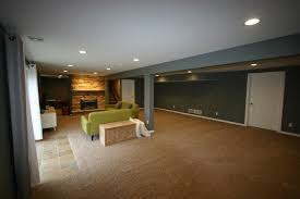 Simple Basement Carpeting Drywall Ceiling Recessed Lighting White Trim Basement Kids Playroom Til Kids Playroom Basement Drywall Ceiling Recessed Lighting
