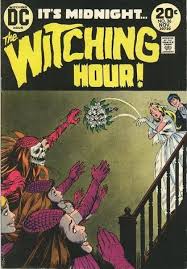 It's the middle of the night, but she can't sleep because a moonbeam is shining on her face. The Witching Hour 36 Issue