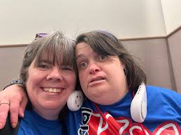 Waiting to go to opening ceremonies