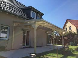 Überdachung aus holz frei stehend. Premium Terrassenuberdachung Freistehend Mit Sicherheitsglas