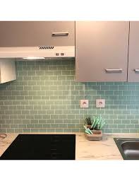 Maybe you would like to learn more about one of these? Green Peel And Stick Subway Tile Clever Mosaics