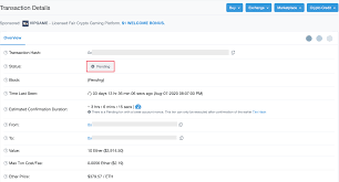 They need a minimum of three confirmations to be considered fully confirmed. Transaction Stuck In Pending Ledger Support
