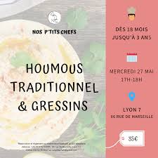 Table de cuisine et chaises. Housmous Traditionnel Nos P Tits Chefs Ecole De Cuisine Pour Enfants A Lyon