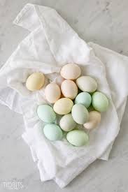 Let it sit in the vinegar/water solution for a minimum of 30 minutes. How To Dye Eggs With Food Coloring Tidbits