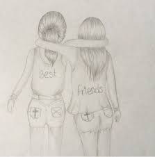 Apr 02, 2008 · hello all. Real Friendship Best Friends Pencil Drawing By Me Friends Sketch Drawings Of Friends Bff Drawings