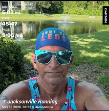 Tempo run in hot weather conditions