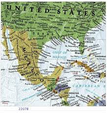 Created with the winkel tripel projection, this map reduces the distortion of land masses as they near the poles. National Geographic World Decorator 73 X 48