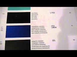1991 Porsche Paint Color Codes Wet 602 715 91 Youtube
