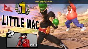 Ultimate features over 70 unique characters, but at the start of the game you'll only have access to a small selection. Black Hoodie Little Mac Super Smash Bros Ultimate Mods