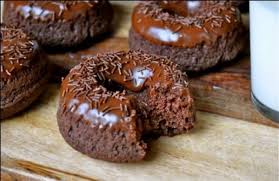 Gambar donat kentang empuk aneka topping dan isi. Resep Dan Cara Membuat Kue Donat Coklat Panggang Yang Lembut Enak Lezat Dan Nikmat Selerasa Com