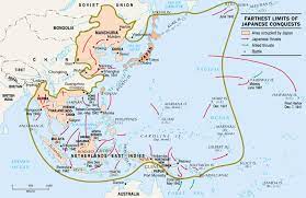 The empire of japan (japanese: Empire Of Japan At Its Height In 1944 Vivid Maps