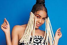 6.) loose crown braid with a floral hairpin: 29 Sho Madjozi Ideas Sho Braided Hairstyles Hair Styles