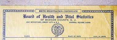Here's Why Genealogists Can't Get Birth Certificates In Jersey City |  Genealogy - Nj.com