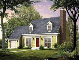See more ideas about cape cod, cape cod house, house exterior. Cape With Garage Cape Cod House Plans Cape Cod Style House Colonial House Plans