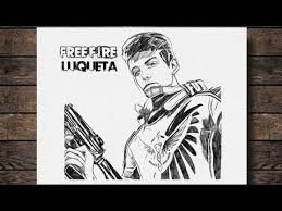 Check out this fantastic collection of free fire wallpapers, with 89 free fire background images for your desktop, phone or tablet. How To Draw Free Fire Game Character Luqueta Dj Alok Drawing Youtube In 2020 Game Character Drawings Character