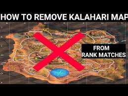 Map kalahari sebagai pengganti map purgatory. How To Remove Delete Kalahari Map From Ranked Matches In Tamil Working Tricks Free Fire Cmd Youtube