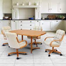 Chromcraft chairs will add that professional style to your workplace and can easily assimilate into your living room as additional seating in a pinch. Chromcraft C117 856 And T134 356 Laminate Table Dinette Set