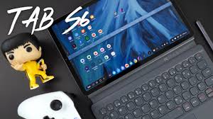 Samsung Galaxy Tab S6 Keyboard Adobe Rush Microsoft Apps Youtube