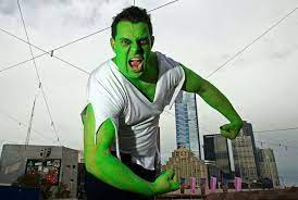 How To Make An Incredible Hulk Costume Ehow Incredible Hulk Costume Hulk Costume Hulk Shirt Diy