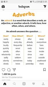 Adverbs English Grammar Adverbs English Language Learning
