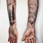 Matching tattoos are common especially with couples and act a way of showing their love. Matching Flower Tattoos For A Couple Tattoogrid Net