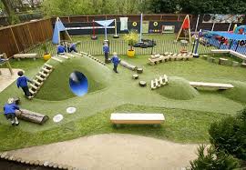 This Is A Kids Dream Hills Tunnels And Bridges This Is A Great Space For Children To Grow A Hinterhof Spielplatz Spielplatz Im Freien Kinderspiel Im Freine