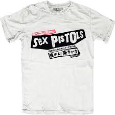 Sex Pistols - Filthy Lucre Japan with backprint - White t-shirt | eBay
