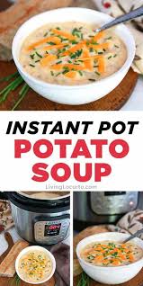 Easy Instant Pot Potato Soup Recipe Instant Pot Dinner Recipes Potato Soup Instant Pot Potato Soup Recipe