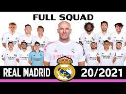 2020 21 real madrid tracksuit soccer jacket full zipper tracksuit 20 21 polo shirt +pants real madrid maillot jersey training. Real Madrid Full Squad New Player S La Liga 20 2021 Youtube