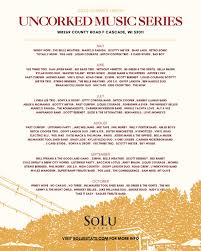 Our full 2024 Summer Music Lineup is here!! 🎶🍷 We are so excited for  another summer of live music, delicious drinks, tasty food, and good times  spent with family and friends! Stay