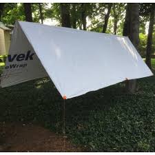 A tent footprint is a piece of tent floor fabric that is slightly smaller than the tent floor, which is the slumberjack trail tent footprint helps extend the life of your tent's floor by protecting it from rough. Tyvek Sheets Of Any Size For Camping And Backpacking Use