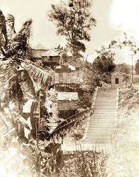 Estacion De Ferrocarril Aguadilla P R Las Escalinatas Aguadilla Train Station Abstract Artwork