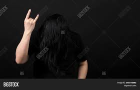 Punk rock hairstyle for long hair. Rocker Man Long Hair Image Photo Free Trial Bigstock