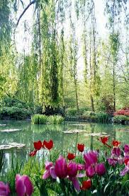 Jardins De Monet Giverny Village France I Like To Dream That When I Do Get To Monets Garden It Will Really Look Some Beautiful Gardens Nature Dream Garden
