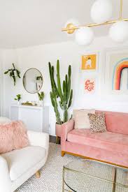 Dekorasi ruang tamu minimalis tanpa sofa. 9 Ide Ruang Tamu Warna Pink Terasa Sejuk Dan Menenangkan