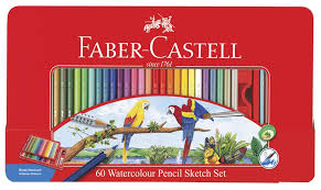 This pack also includes special colours neon and metallic coloured pencils. Buy Faber Castell Watercolour Sketch Set Of 60 At Mighty Ape Nz