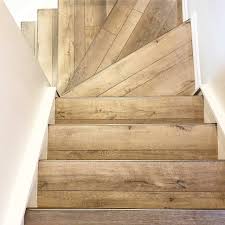 Divine Flooring On Instagram Would You Believe These Stair Treads Are Vinyl Plank The Realism Has Come Al Flooring For Stairs Vinyl Plank Vinyl Stair Treads