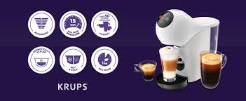 It is an automatic capsule coffee machine: Nescafe Dolce Gusto Genio S Automatic Coffee Machine White By Krups Amazon Co Uk Home Kitchen