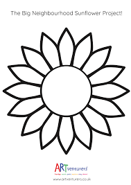 Flower leaves template flowers healthy. Sunflower Templates Novocom Top