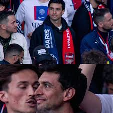 Un hincha más. Javier Pastore, que ahora vive en Madrid y tuvo que forzar  su retiro por un fútbol que se selecciona cada vez más hacia el físico y no  hacia el