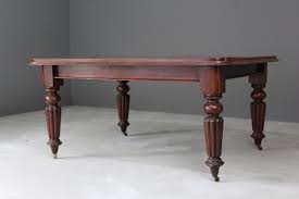 The brass hardware on the pieces are also traditional. Antique Mahogany Dining Table Kernow Furniture