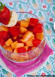 Salade De Melon Pasteque Et Mangue Marmotte Cuisine Salade Melon Alimentation Pasteque