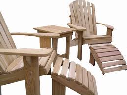 Adirondack Chair Ottoman And End Table Kit By Gardenfurnituremill 369 00 Patio Furniture Chairs Fire Pit Furniture Adirondack Chair Kits